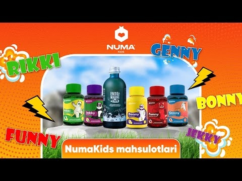 Numakids Bonny — натуральные витамины для естественного оздоровления и развития ребенка с учетом его потребностей